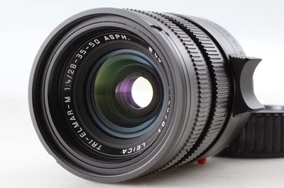 🎦【 N MINT 】Leica Tri-Elmar-M 28-35-50mm f/4 ASPH. E49 Lens 11625 Yr.2000 JAPAN - Image 1 of 4