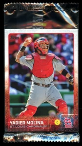 2015 Topps Baseball 4 Card Promo Pack - Yadier Molina on front - Picture 1 of 2