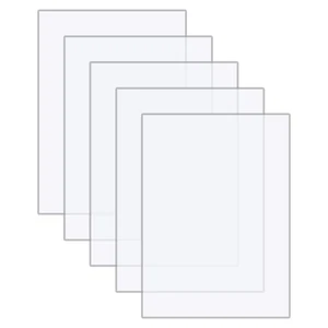 5 Pezzi Pannelli Plexiglass 150X100X1.7 Mm Lastra Acrilica Trasparente Foglio Pl - Foto 1 di 12