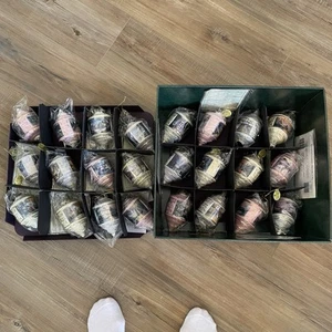 THOMAS KINKADE BRADFORD EDITION ORNAMENTS - SET OF 24 WITH  COAs - Picture 1 of 9