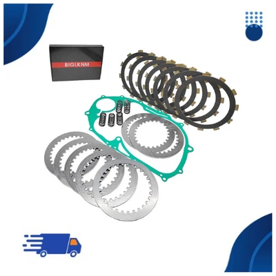 Clutch Kit Friction Plates & Heavy Duty Springs Gasket for Yamaha V Star 650 XVS - image 1 of 4