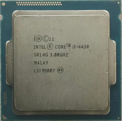 4Th Gen Intel Core i5-4430 LGA 1150 CPU Processor 3.0Ghz Quad Core 6MB 84W - Image 1 of 2