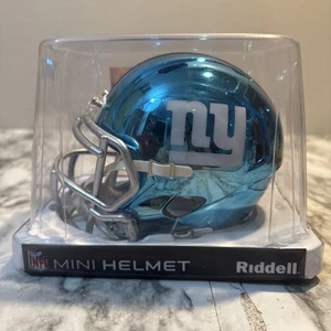 New York Giants Riddell Chrome Alternate Mini Helmet - Picture 1 of 7