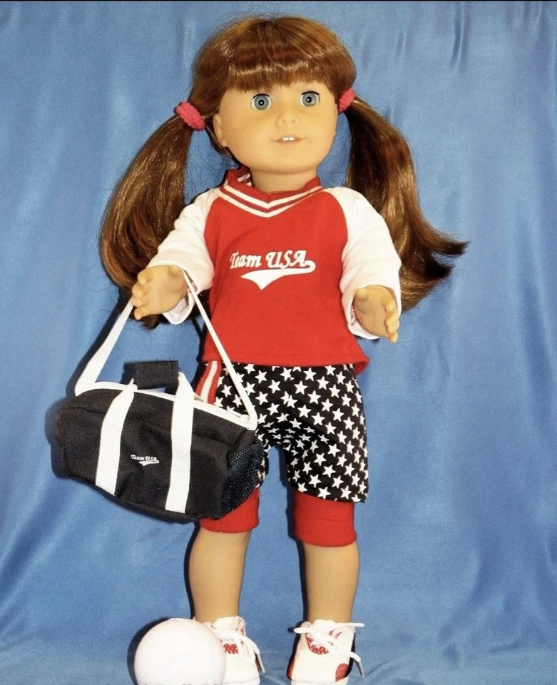Lote de tres trajes deportivos para muñecas tamaño 18 pulgadas. Fit marcas como American Girl. Foto 1 de 3