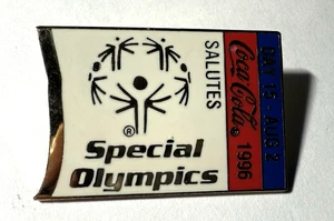 1996 ATLANTA OLYMPICS - "SPECIAL OLYMPICS" - DAY 15 - AUGUST 2 - COCA-COLA  PIN - Picture 1 of 2