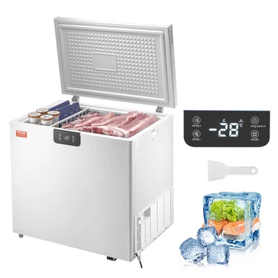 VEVOR Chest Freezer 7 cu.ft / 198 L Compact Deep Freezer & 2 Removable Baskets - Image 1 of 4