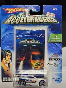 Hot Wheels Acceleracers Power Rage New On NM Card - Picture 1 of 12