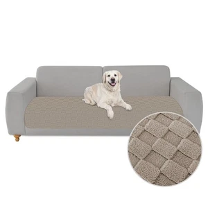 Fuzzy Dog Bed Cover, Couch Covers for Pets, Anti Slip Sofa Cover Velvet Dog B... - Picture 1 of 8