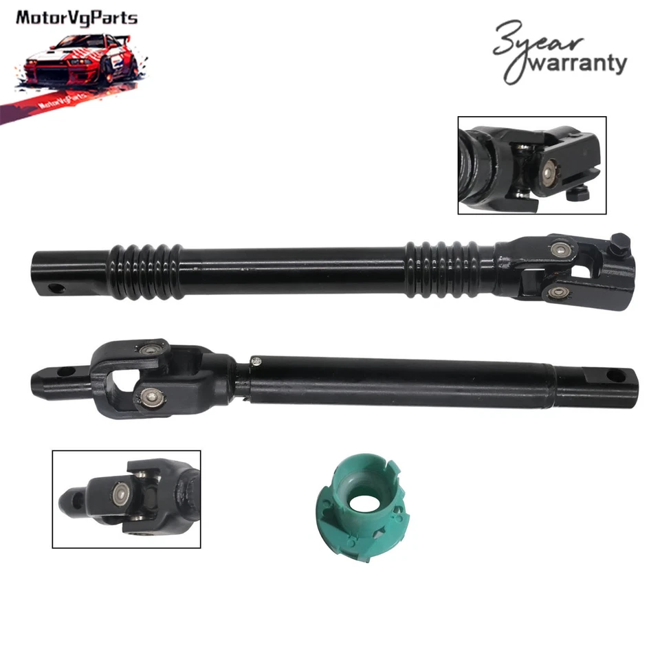 INTERMEDIATE STEERING SHAFT UPPER & LOWER FOR CHEVY SILVERADO GMC 1500 2500 3500 Foto 1 de 4