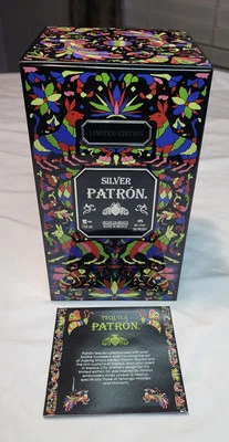 2021 Patron Tequila "Limited Edition" Collectors Tin w/Paperwork, Artist: Senkoe - Image 1 of 4