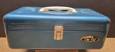 Aparejos de metal vintage Old Pal azul niño de un solo nivel Foto 1 de 4