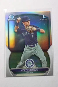 2023 Bowman Draft - Chrome Colt Emerson #BDC-42 Refractor (RC) - Picture 1 of 2