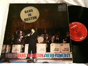 HERB POMEROY Band in Boston Charlie Mariano Bill Berry UA dg MONO LP - Picture 1 of 1
