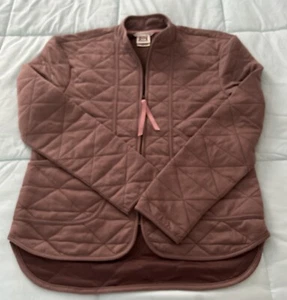 New! Avalanche Women’s Brown Quilted Lightweight Full Zip Jacket, Size Small - Picture 1 of 7