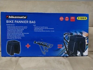 Bikemate Bike Pannier Bag & Rack Aldi 51869 EC-BPB-02 - Bild 1 von 5