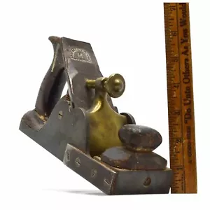 Antik ""THOMAS IBBOTSON & CO." FÜLLBANK PLANE seltenes HOLZWERKZEUG **hat Probleme** - Bild 1 von 12