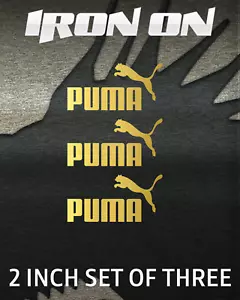 2 Zoll Aufbügeln Set 🙂 🙂 Puma - Bild 1 von 17