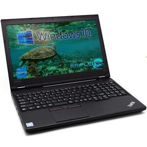Lenovo L560 15,6 " Windows 10 Pro 8GB 120GB PC Portable Notebook HD Business