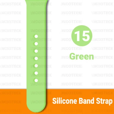 Silicone Watch Strap Band For Watch Series 1 2 3 4 5 6 7 8 9 Sport 38/40/41/42/4 - Image 1 of 3