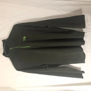 Green The North Face fleece quarter zip jacket XL - Picture 1 of 5