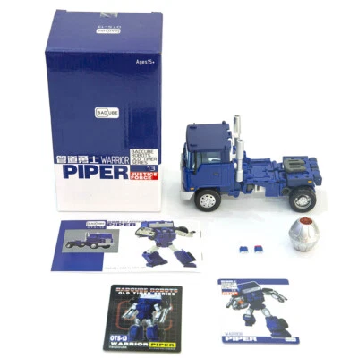 BadCube Robots OTS-13 Warrior Piper Justice Force BC OTS13 Pipes Figure in stock - Image 1 of 4