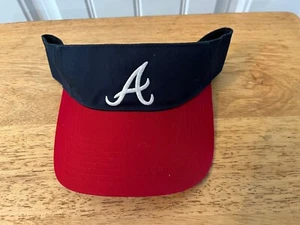 Atlanta Braves Visor Hat Cap NWT - Picture 1 of 2