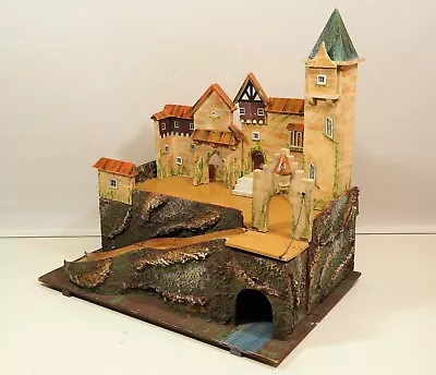 Alte Burg / Festung Aus Holz Ritterburg  / Hausser Elastolin ? • 260€
