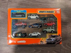Matchbox 9-Pack | Exclusive Honda E Toyota Land Cruiser National Parks | NIB - Picture 1 of 1