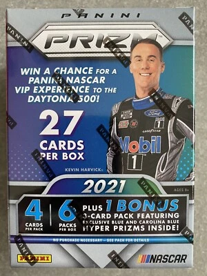 2021 Panini Prizm NASCAR Racing 27-Card Factory Sealed Blaster Box 🔥 - Image 1 of 4