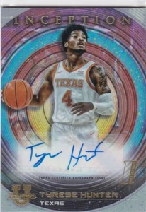 2022-23 Bowman Inception University Autographs Tyrese Hunter Rookie AUTO - Picture 1 of 1