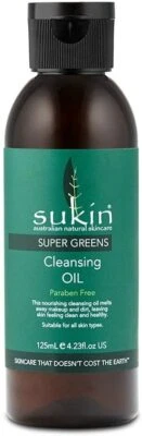  Facial Cleansing Oil Sukin Eye Eyliner Makeup Remover Sensitive Dry Skin  - Image 1 of 2