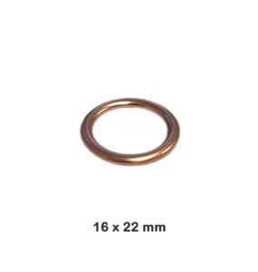 50 x Joint de bouchon de vidange carter d'huile 16 x 22 mm - Picture 1 of 1
