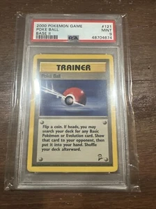 2000 Pokemon Game Poke Ball Base II Card #121 PSA 9 - Bild 1 von 2