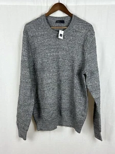 Gap Marled Crewneck Sweater Mens XL Gray NWT - Picture 1 of 4