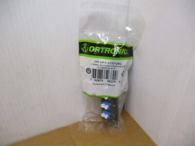Ortronics 6 LC Duplex Singlemode Fiber Optic Adapter Panel OR-OFP-LCD12AC - Image 1 of 4