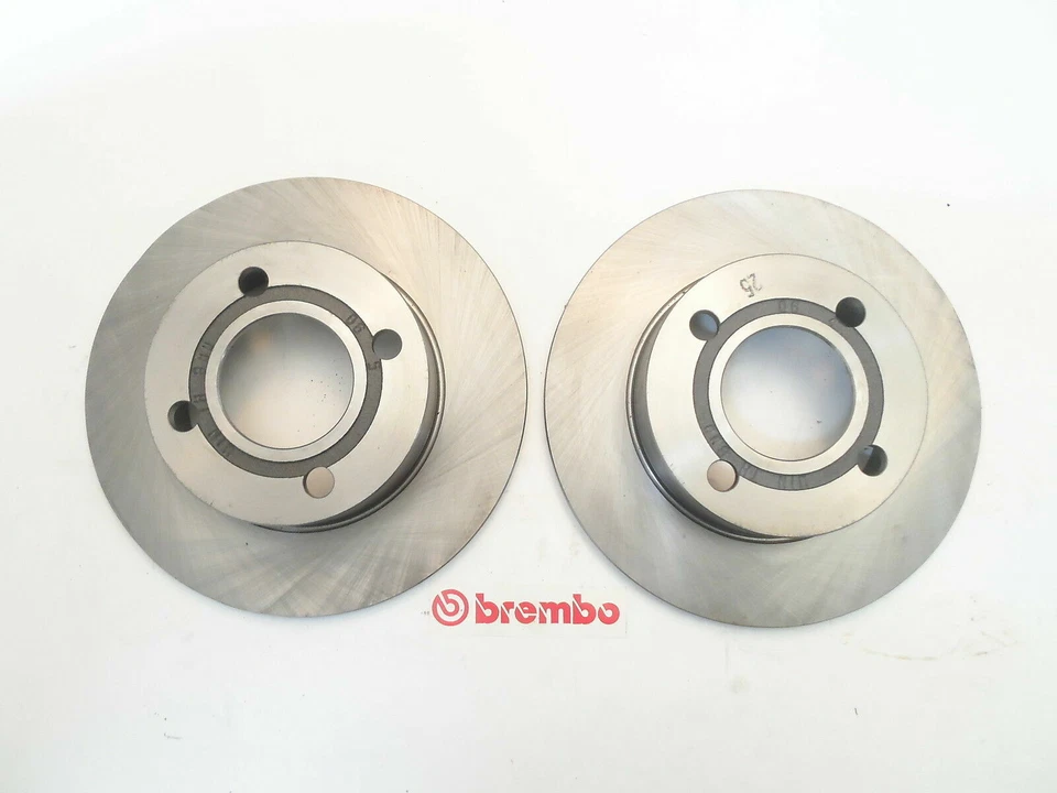 Rotores de freno traseros para Audi 100 Quattro 1989-1991 nuevo marca Brembo (CANTIDAD 2) 25178 Foto 1 de 1
