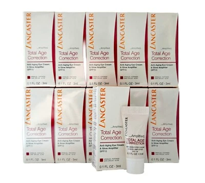 Lancaster Total Age Correction Anti-Aging Eye Cream Glow Amplifier 30 ml 10x 3ml