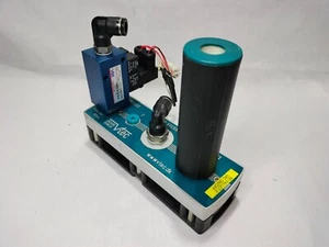 Vtec VTM50L-3812 VTM50L3812 Vacuum Generator w/ VMS14D-3-1 Solenoid 2/2 Way - Picture 1 of 12