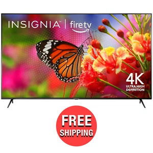 75-inch 4K Black Ultra HD LED High Bright Resolution Television HDR Smart TV UHD - Picture 1 of 10
