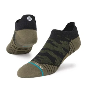 Calze Stance Adulto Nero Tab Nylon Cuscino Mimetico Click Performance M 6-8,5 - Foto 1 di 1
