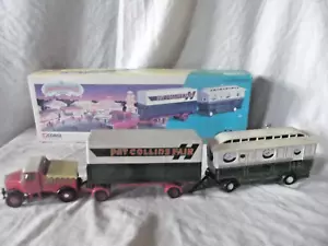 Corgi Diecast Model Scammell Highwayman with Trailer & Mobil Home Trailer Boxed - Picture 1 of 7