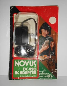 NOVUS CD-920 AC ADAPTER for NOVUS Calculators NOS - Picture 1 of 5