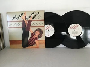 Jane Fonda's Workout Records (1981) DOUBLE 12" Vinyl LPs - Picture 1 of 3