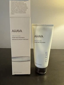 Ahava Time to Clear Purifiying Mud Mask 100 ml 3.4 fl oz NIB Sealed - Picture 1 of 5