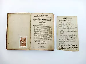 Bewährte und approbirte sympathetische und natürliche egyptische Geheimnisse - Bild 1 von 17