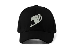 Fairy Tail Anime Manga Logo Embroidered Baseball Cap Dad Hat Sportswear - Picture 1 of 4
