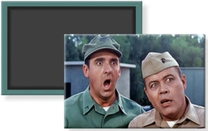Gomer Pyle USMC Sergeant Carter Fridge Magnet 2 x 3 Jim Nabors Frank Sutton - Picture 1 of 4
