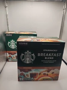 2x Starbucks Frühstücksmischung Medium Röstkaffee 32K Tassen PODS Ablaufdatum: 14.03.25 - Bild 1 von 6