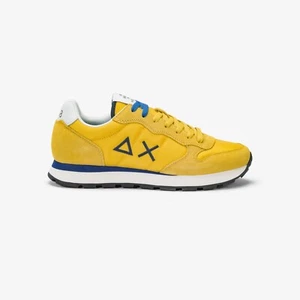 SUN 68 Sneaker Tom in nylon e suede giallo scarpe uomo AX sun68 - Imagen 1 de 4