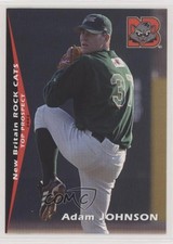 2002 Grandstand New Britain Rock Cats Super Foodmart Top Prospects Adam Johnson